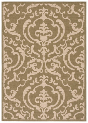 Safavieh Cy2663 Power Loomed 85.4% Polypropylene/10.4% Polyester/4.2% Latex Outdoor Rug CY2663-1E06-4
