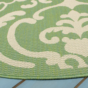 Safavieh Cy2663 Power Loomed 85.4% Polypropylene/10.4% Polyester/4.2% Latex Outdoor Rug CY2663-1E06-4