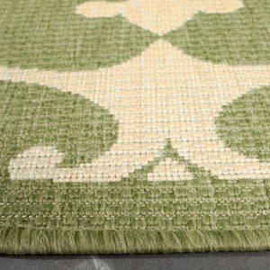 Safavieh Cy2663 Power Loomed 85.4% Polypropylene/10.4% Polyester/4.2% Latex Outdoor Rug CY2663-1E06-4