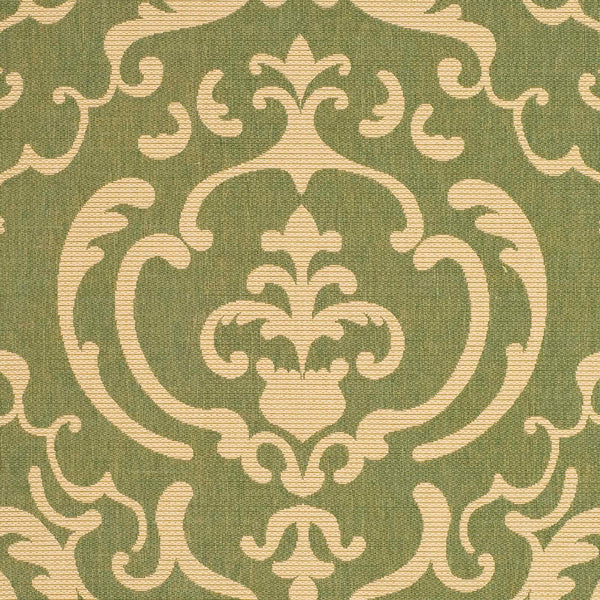 Safavieh Cy2663 Power Loomed 85.4% Polypropylene/10.4% Polyester/4.2% Latex Outdoor Rug CY2663-1E06-4