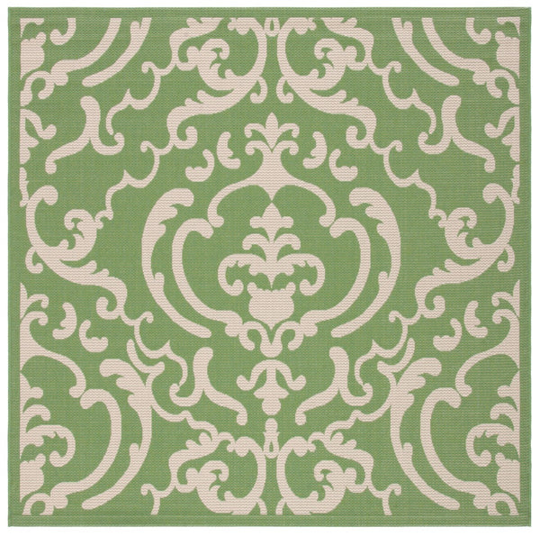 Safavieh Cy2663 Power Loomed 85.4% Polypropylene/10.4% Polyester/4.2% Latex Outdoor Rug CY2663-1E06-4