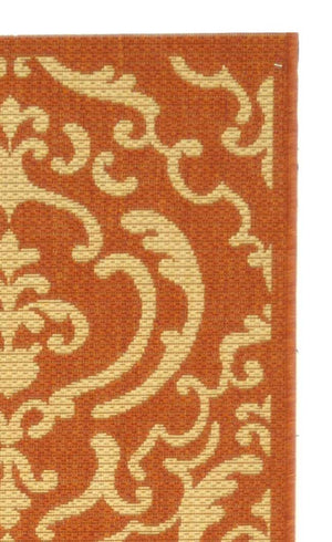 Safavieh Cy2663 Power Loomed 85.4% Polypropylene/10.4% Polyester/4.2% Latex Outdoor Rug CY2663-3202-27