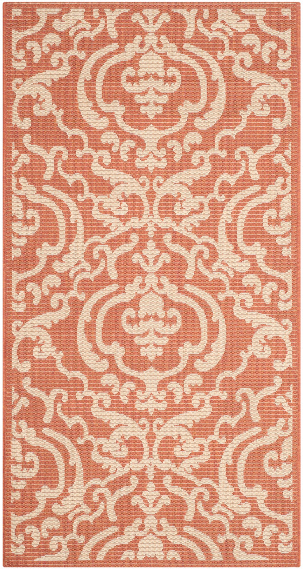 Safavieh Cy2663 Power Loomed 85.4% Polypropylene/10.4% Polyester/4.2% Latex Outdoor Rug CY2663-3202-3