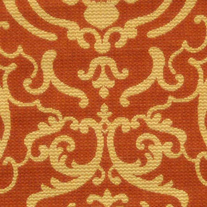 Safavieh Cy2663 Power Loomed 85.4% Polypropylene/10.4% Polyester/4.2% Latex Outdoor Rug CY2663-3202-5R