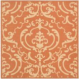 Safavieh Cy2663 Power Loomed 85.4% Polypropylene/10.4% Polyester/4.2% Latex Outdoor Rug CY2663-3202-210