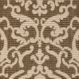 Safavieh Cy2663 Power Loomed 85.4% Polypropylene/10.4% Polyester/4.2% Latex Outdoor Rug CY2663-3409-4