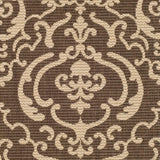 Safavieh Cy2663 Power Loomed 85.4% Polypropylene/10.4% Polyester/4.2% Latex Outdoor Rug CY2663-3409-4