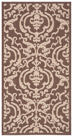 Safavieh Cy2663 Power Loomed 85.4% Polypropylene/10.4% Polyester/4.2% Latex Outdoor Rug CY2663-3409-4