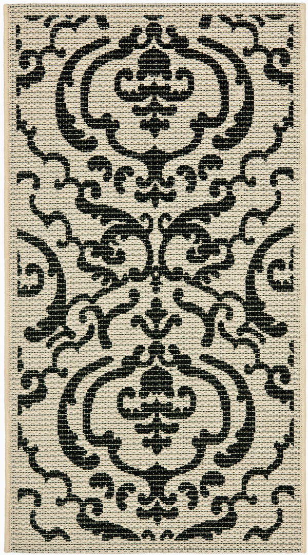 Safavieh Cy2663 Power Loomed 85.4% Polypropylene/10.4% Polyester/4.2% Latex Outdoor Rug CY2663-3901-4