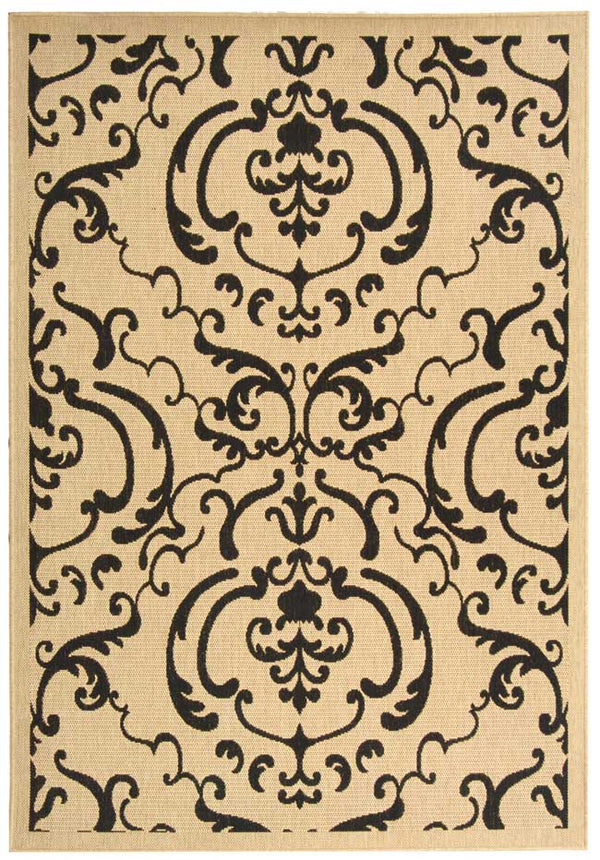 Safavieh Cy2663 Power Loomed 85.4% Polypropylene/10.4% Polyester/4.2% Latex Outdoor Rug CY2663-3901-4
