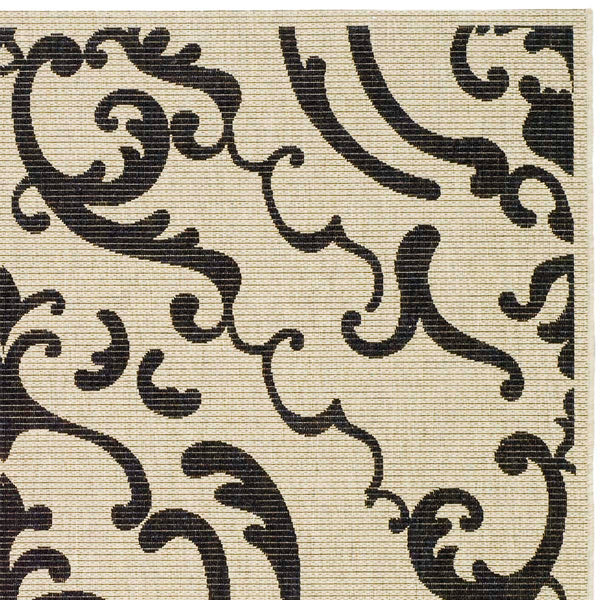 Safavieh Cy2663 Power Loomed 85.4% Polypropylene/10.4% Polyester/4.2% Latex Outdoor Rug CY2663-3901-4