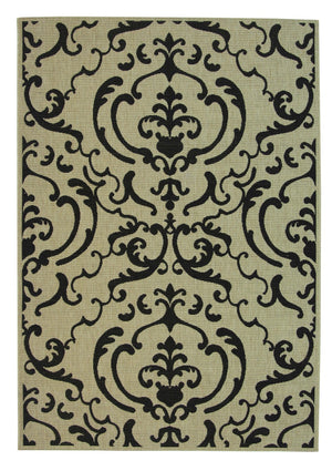 Safavieh Cy2663 Power Loomed 85.4% Polypropylene/10.4% Polyester/4.2% Latex Outdoor Rug CY2663-3901-4
