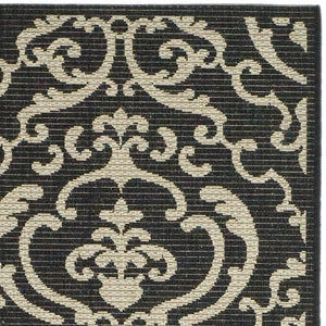 Safavieh Cy2663 Power Loomed 85.4% Polypropylene/10.4% Polyester/4.2% Latex Outdoor Rug CY2663-3908-4