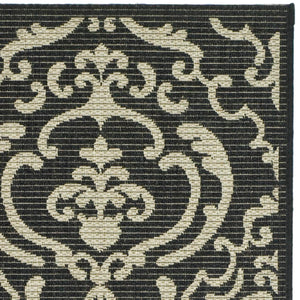 Safavieh Cy2663 Power Loomed 85.4% Polypropylene/10.4% Polyester/4.2% Latex Outdoor Rug CY2663-3908-4