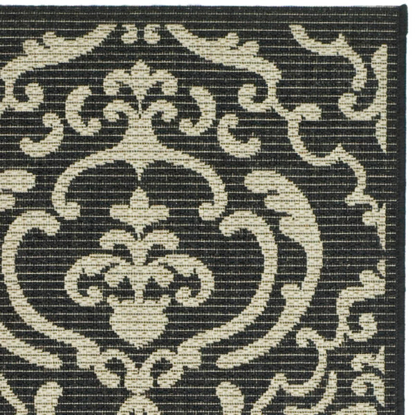 Safavieh Cy2663 Power Loomed 85.4% Polypropylene/10.4% Polyester/4.2% Latex Outdoor Rug CY2663-3908-4