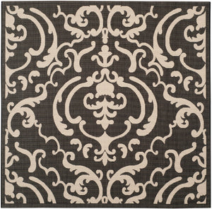 Safavieh Cy2663 Power Loomed 85.4% Polypropylene/10.4% Polyester/4.2% Latex Outdoor Rug CY2663-3908-4