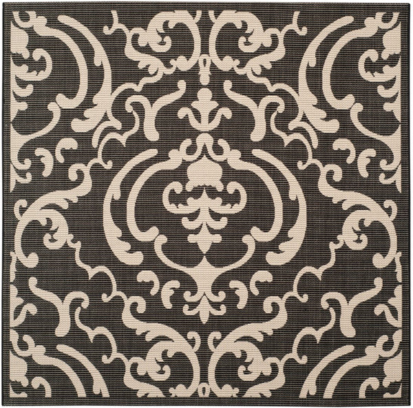 Safavieh Cy2663 Power Loomed 85.4% Polypropylene/10.4% Polyester/4.2% Latex Outdoor Rug CY2663-3908-4