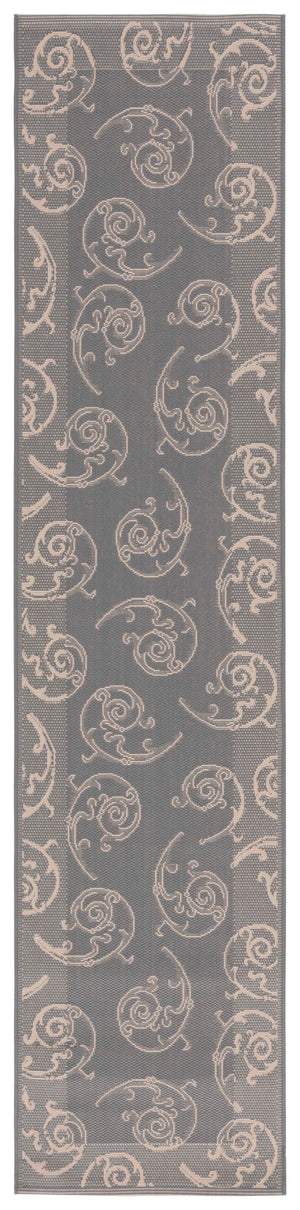 Safavieh Cy2665 Power Loomed 85.4% Polypropylene/10.4% Polyester/4.2% Latex Outdoor Rug CY2665-3606-4