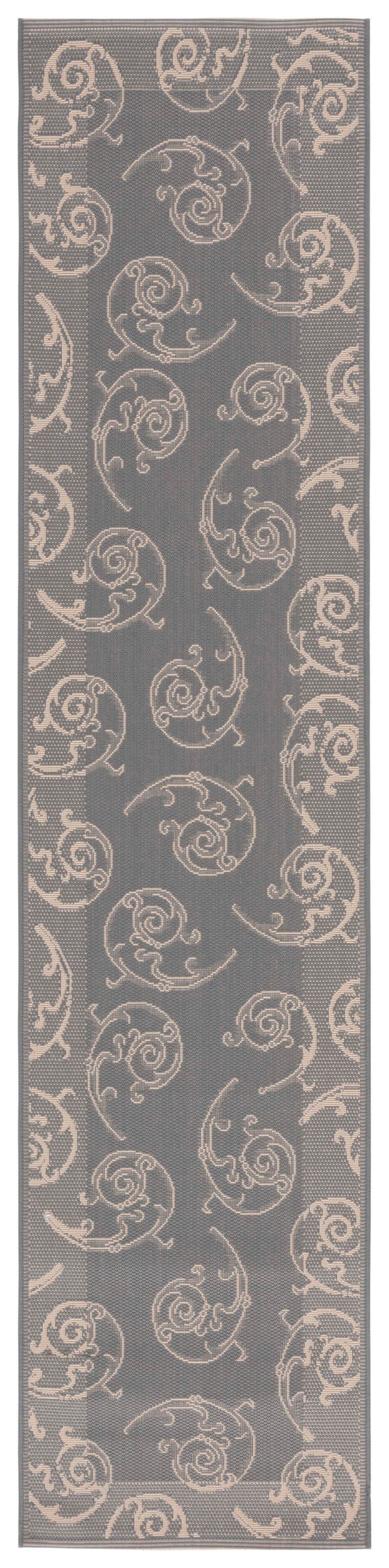 Safavieh Cy2665 Power Loomed 85.4% Polypropylene/10.4% Polyester/4.2% Latex Outdoor Rug CY2665-3606-4