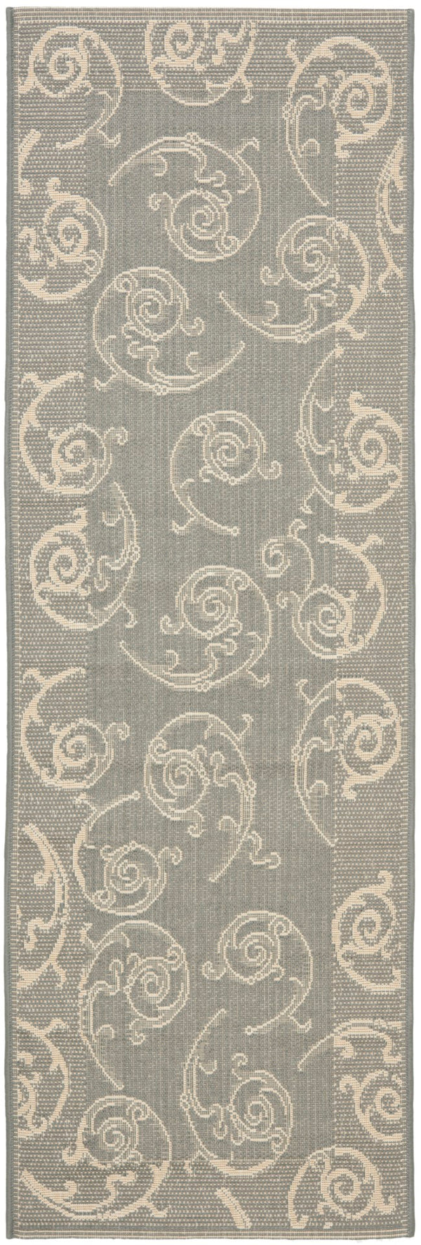 Safavieh Cy2665 Power Loomed 85.4% Polypropylene/10.4% Polyester/4.2% Latex Outdoor Rug CY2665-3606-4