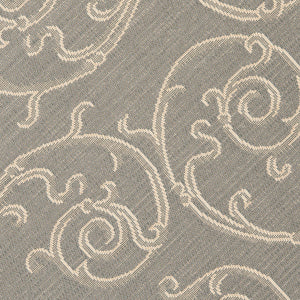 Safavieh Cy2665 Power Loomed 85.4% Polypropylene/10.4% Polyester/4.2% Latex Outdoor Rug CY2665-3606-5R