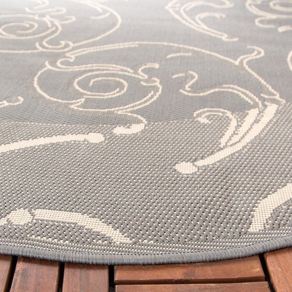 Safavieh Cy2665 Power Loomed 85.4% Polypropylene/10.4% Polyester/4.2% Latex Outdoor Rug CY2665-3606-4