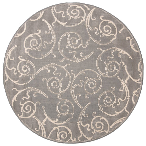 Safavieh Cy2665 Power Loomed 85.4% Polypropylene/10.4% Polyester/4.2% Latex Outdoor Rug CY2665-3606-4