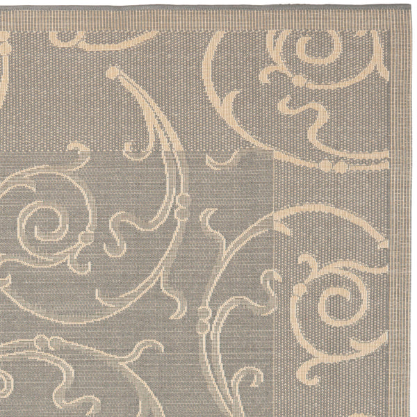 Safavieh Cy2665 Power Loomed 85.4% Polypropylene/10.4% Polyester/4.2% Latex Outdoor Rug CY2665-3606-4