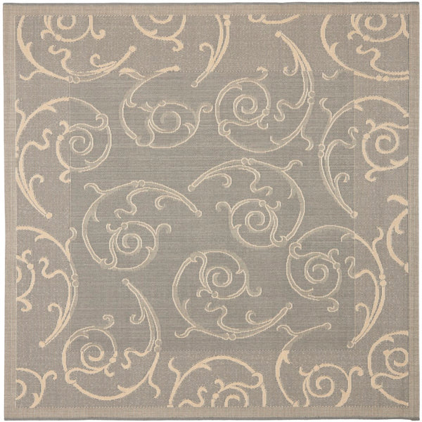 Safavieh Cy2665 Power Loomed 85.4% Polypropylene/10.4% Polyester/4.2% Latex Outdoor Rug CY2665-3606-4