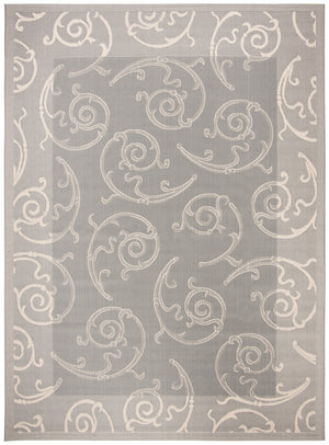 Safavieh Cy2665 Power Loomed 85.4% Polypropylene/10.4% Polyester/4.2% Latex Outdoor Rug CY2665-3606-4