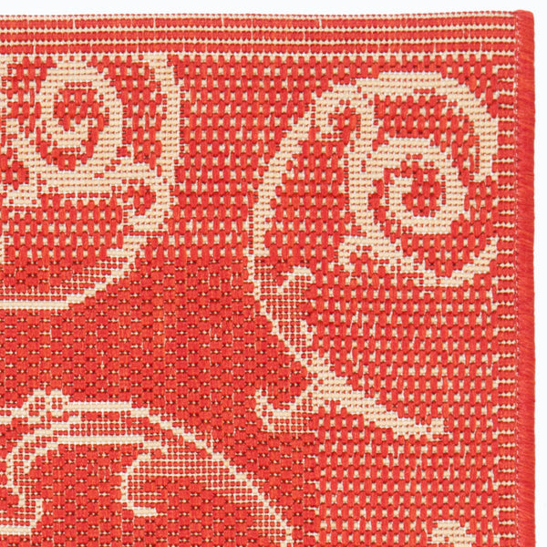 Safavieh Cy2665 Power Loomed 85.4% Polypropylene/10.4% Polyester/4.2% Latex Outdoor Rug CY2665-3707-4