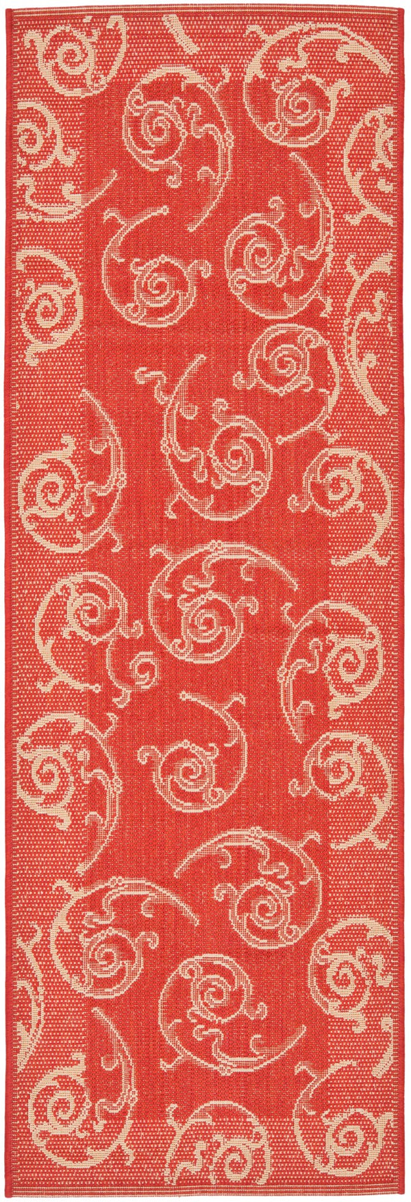 Safavieh Cy2665 Power Loomed 85.4% Polypropylene/10.4% Polyester/4.2% Latex Outdoor Rug CY2665-3707-4