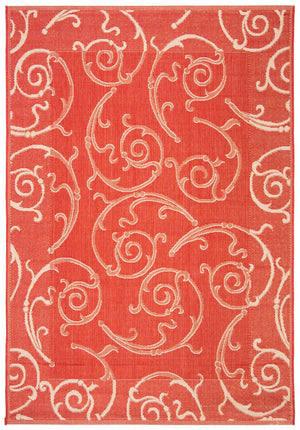 Safavieh Cy2665 Power Loomed 85.4% Polypropylene/10.4% Polyester/4.2% Latex Outdoor Rug CY2665-3707-4