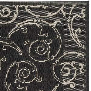 Safavieh Cy2665 Power Loomed 85.4% Polypropylene/10.4% Polyester/4.2% Latex Outdoor Rug CY2665-3908-4