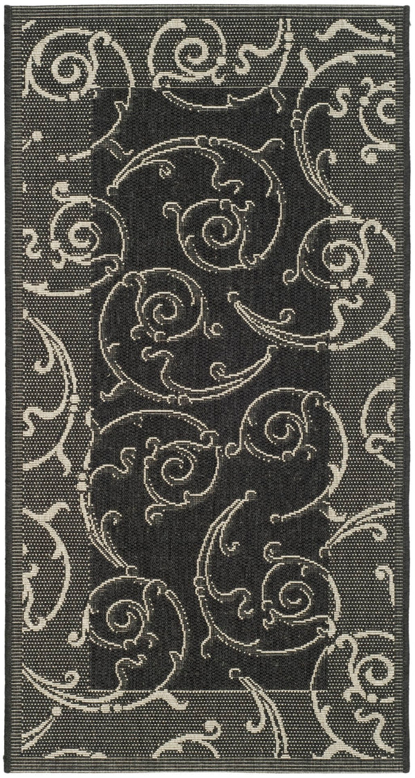 Safavieh Cy2665 Power Loomed 85.4% Polypropylene/10.4% Polyester/4.2% Latex Outdoor Rug CY2665-3908-4