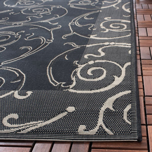 Safavieh Cy2665 Power Loomed 85.4% Polypropylene/10.4% Polyester/4.2% Latex Outdoor Rug CY2665-3908-4