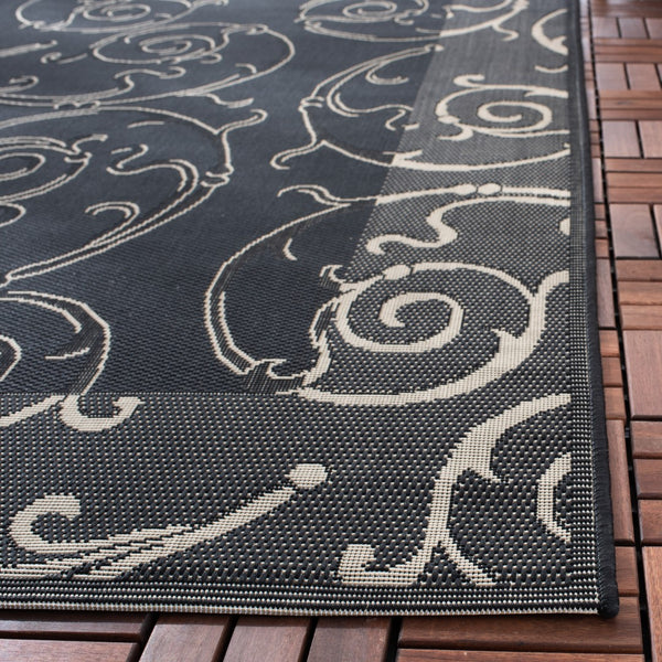 Safavieh Cy2665 Power Loomed 85.4% Polypropylene/10.4% Polyester/4.2% Latex Outdoor Rug CY2665-3908-4