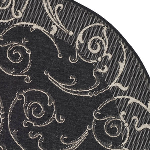 Safavieh Cy2665 Power Loomed 85.4% Polypropylene/10.4% Polyester/4.2% Latex Outdoor Rug CY2665-3908-5R