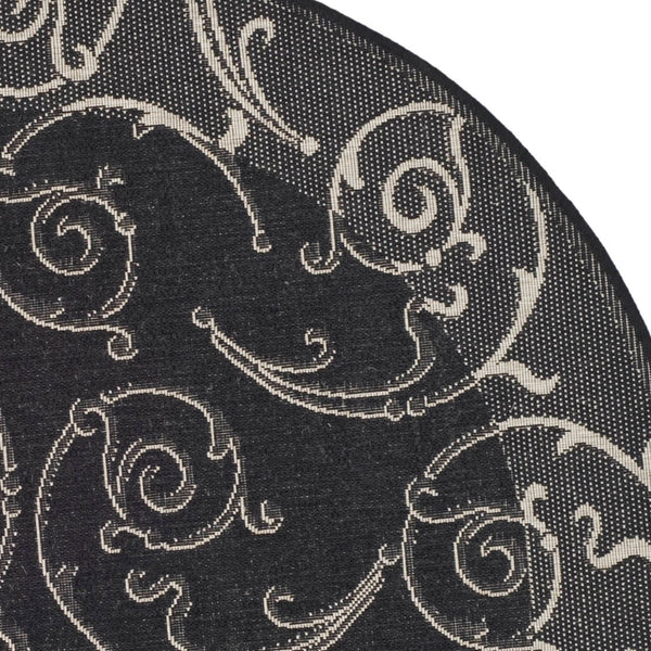 Safavieh Cy2665 Power Loomed 85.4% Polypropylene/10.4% Polyester/4.2% Latex Outdoor Rug CY2665-3908-5R