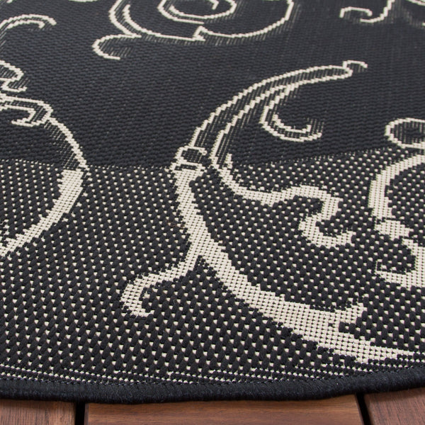 Safavieh Cy2665 Power Loomed 85.4% Polypropylene/10.4% Polyester/4.2% Latex Outdoor Rug CY2665-3908-5R