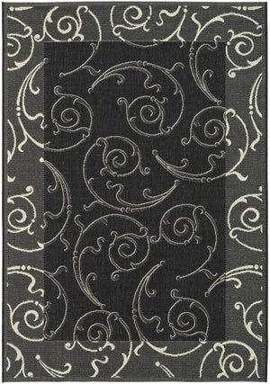 Safavieh Cy2665 Power Loomed 85.4% Polypropylene/10.4% Polyester/4.2% Latex Outdoor Rug CY2665-3908-4