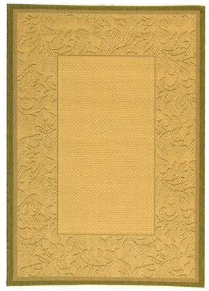 Safavieh Cy2666 Power Loomed 85.4% Polypropylene/10.4% Polyester/4.2% Latex Outdoor Rug CY2666-1E01-4