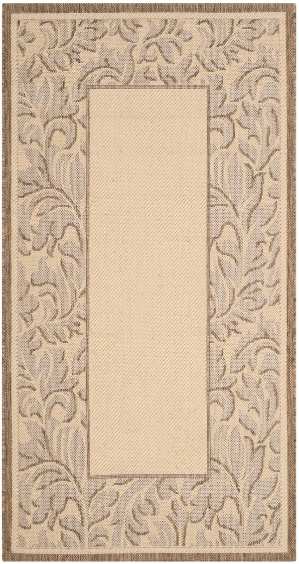 Safavieh Cy2666 Power Loomed 85.4% Polypropylene/10.4% Polyester/4.2% Latex Outdoor Rug CY2666-3001-4