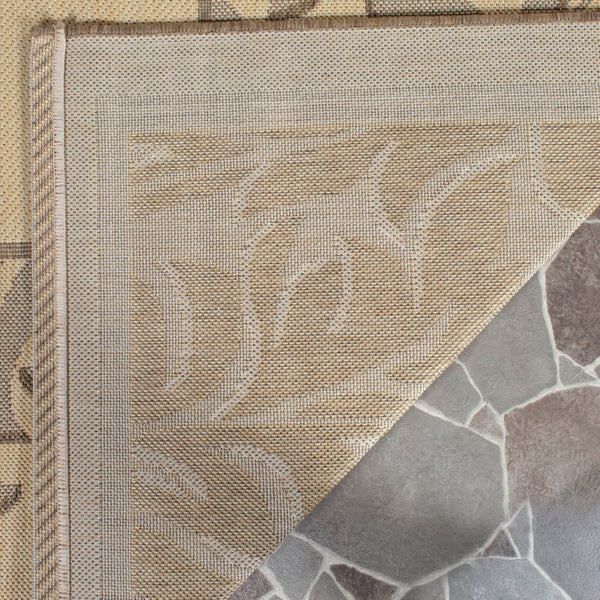 Safavieh Cy2666 Power Loomed 85.4% Polypropylene/10.4% Polyester/4.2% Latex Outdoor Rug CY2666-3001-4