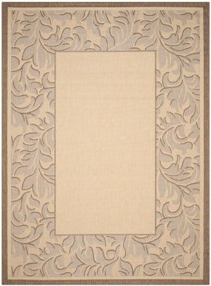 Safavieh Cy2666 Power Loomed 85.4% Polypropylene/10.4% Polyester/4.2% Latex Outdoor Rug CY2666-3001-4