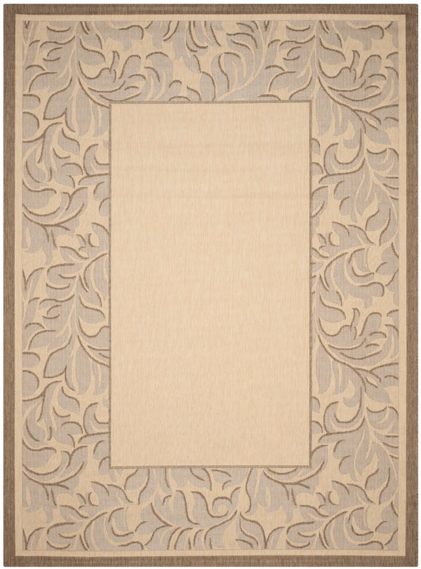 Safavieh Cy2666 Power Loomed 85.4% Polypropylene/10.4% Polyester/4.2% Latex Outdoor Rug CY2666-3001-4