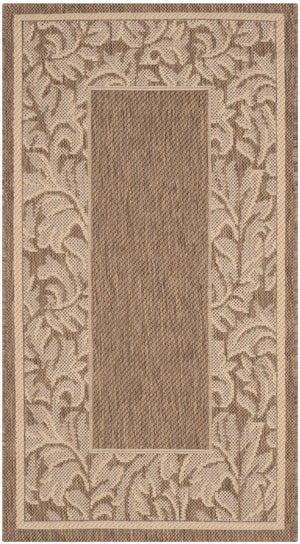 Safavieh Cy2666 Power Loomed 85.4% Polypropylene/10.4% Polyester/4.2% Latex Outdoor Rug CY2666-3009-4