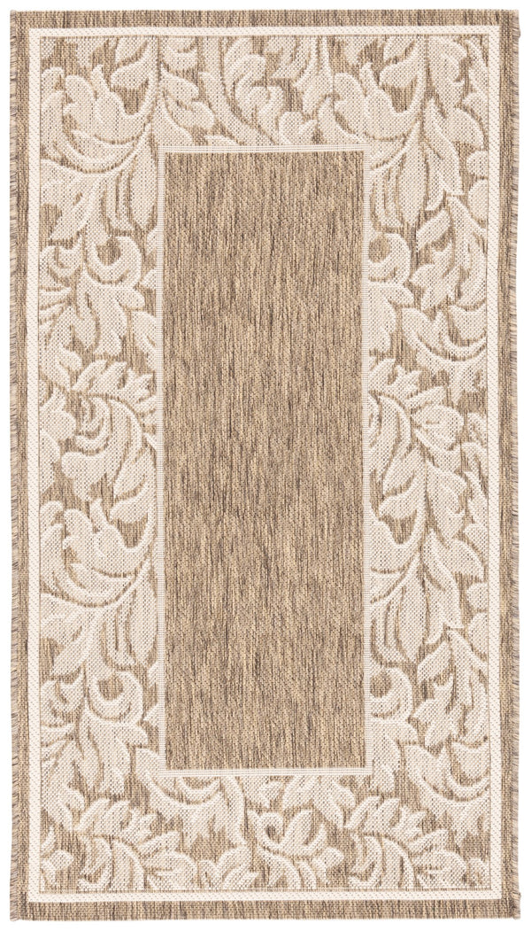Safavieh Cy2666 Power Loomed 85.4% Polypropylene/10.4% Polyester/4.2% Latex Outdoor Rug CY2666-3009-4