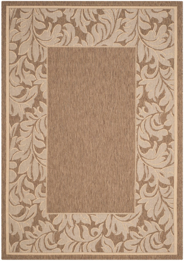Safavieh Cy2666 Power Loomed 85.4% Polypropylene/10.4% Polyester/4.2% Latex Outdoor Rug CY2666-3009-4