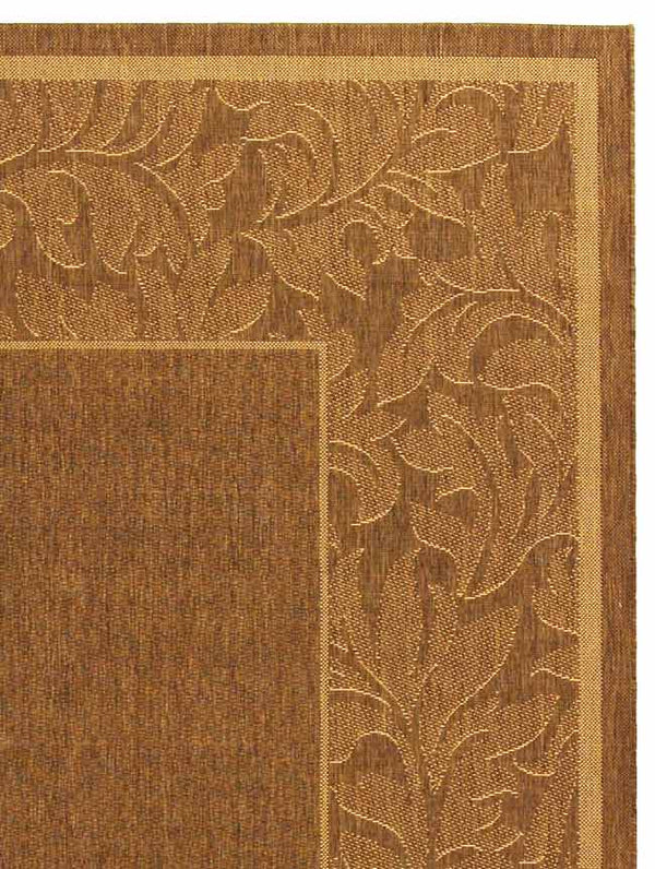 Safavieh Cy2666 Power Loomed 85.4% Polypropylene/10.4% Polyester/4.2% Latex Outdoor Rug CY2666-3009-4